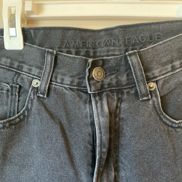 Faded Black Mom Jeans (High Waisted) - Picture 4 of 5